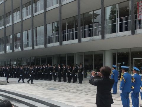 130608県消防大会前