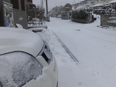 140208雪・家の前