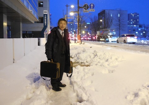 140216郡山駅近く