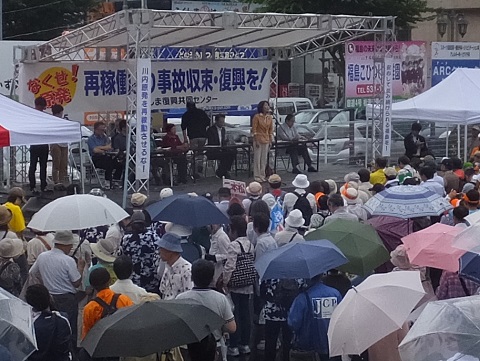 140719ふくしま集会・松崎真琴鹿児島県議