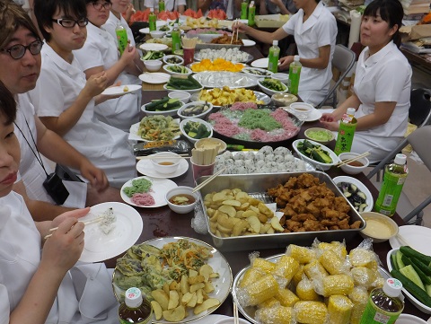 140801いわきおどり食事