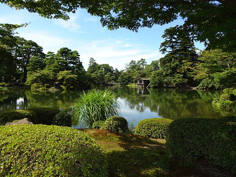 150727兼六園・霞ヶ池前